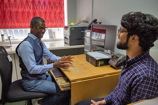 image of patient receiving a blood test